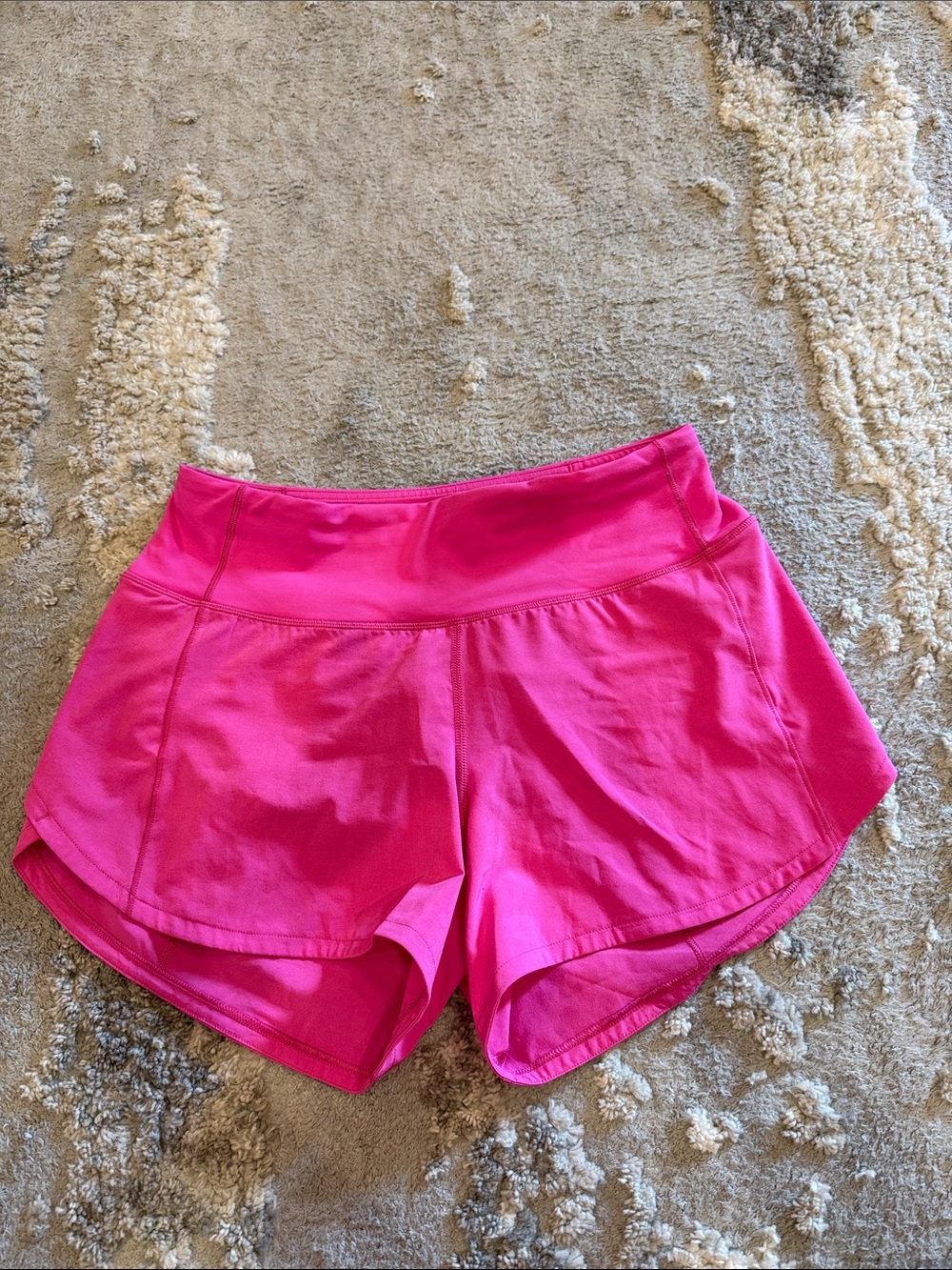 Lululemon Hot Pink Women's Athletic Shorts